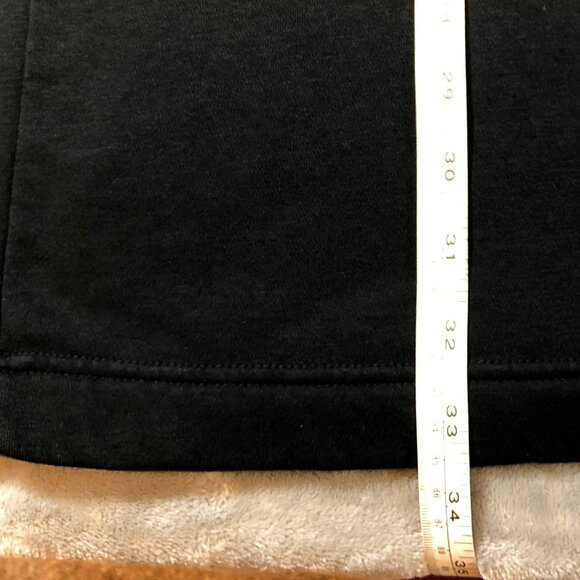 Nike Women's Long Hoodie Pullover Sm Pockets Black Loungewear Black Tag - Picture 4 of 5